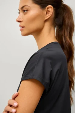 Ellos STUDIO Træningstop Loose Top Core Sort