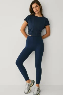 Ellos Træningstøj|Træningstøj>STUDIO Træningstop Loose Top Core Mørk blå