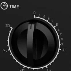 Emerio Mikrobølgeovne>Mikrobølgeovn Owen Sort