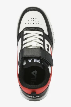 FILA Sneakers>Kondisko Rega NF Velcro Kids Black-fila red