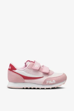 FILA Sneakers>Kondisko Orbit Revolution Velcro Kids Pink-A-Boo-Pink Marshmallow