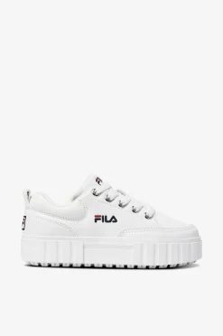 FILA Sneakers>Kondisko Sandblast Kid White