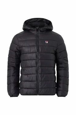 FILA Jakker & Frakker|Overtøj>Pufferjakke Milano Regular Hooded Thin Puffer Black