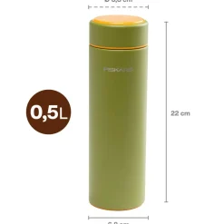 Fiskars Termoflaske 0,5 liter On-the-go Bottle No color Clearance