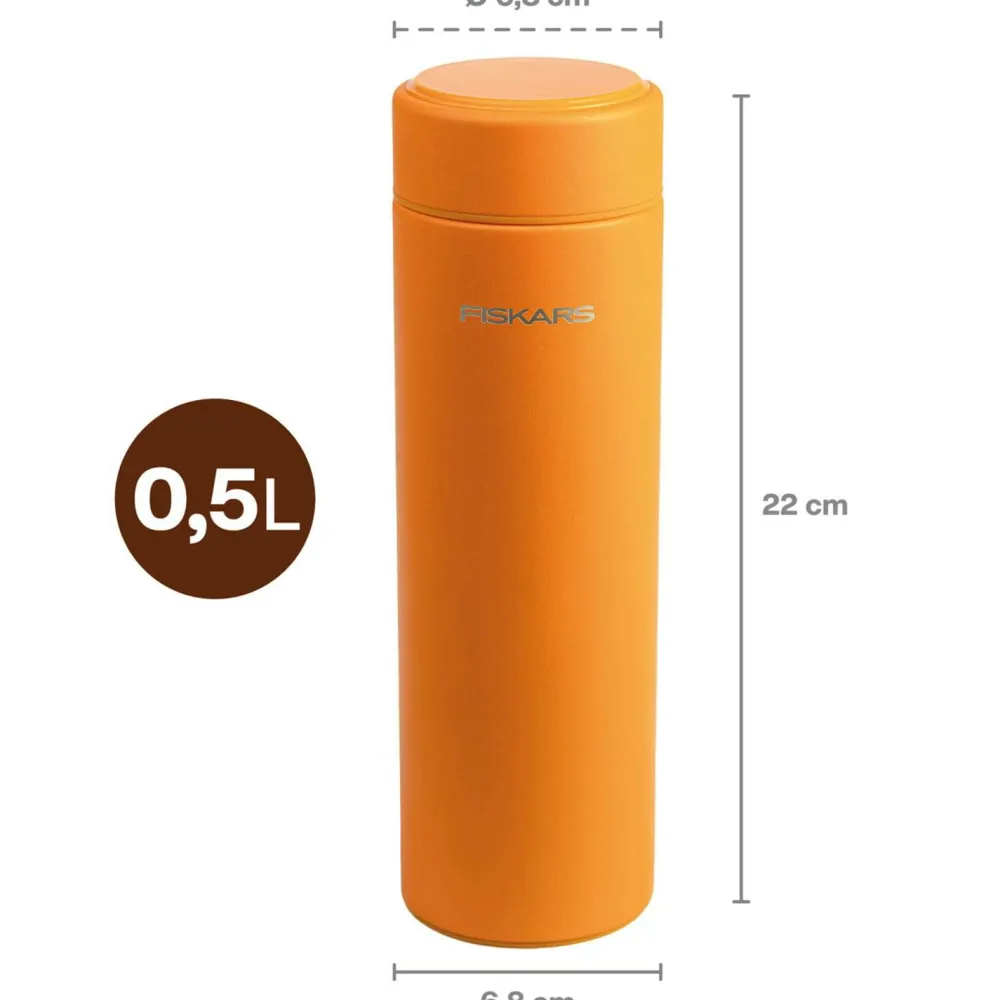 Fiskars Termoflaske 0,5 liter On-the-go Bottle No color Clearance