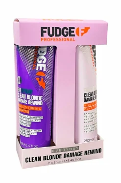 Fudge Hår|Hår>Clean Blonde Everyday Duo 2 * 250 Ml No Color