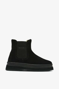 Gant Vinterfodtøj>Chelseaboot Sistown Black