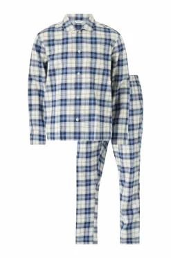 Gant Nattøj & Homewear>Pyjamassæt Checked PJ Blue Water