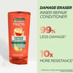 Garnier Fructis Damage Eraser Conditioner For Damaged Hair 200 Ml No Color Online