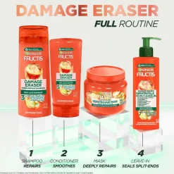 Garnier Fructis Damage Eraser Conditioner For Damaged Hair 200 Ml No Color Online