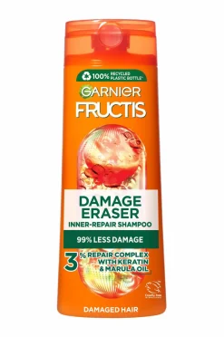 Garnier Hår|Hår>Fructis Damage Eraser Shampoo For Damaged Hair 400 Ml