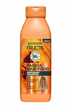 Garnier Fructis Hair Food Papaya Shampoo For Damaged Hair 350 Ml No Color Online