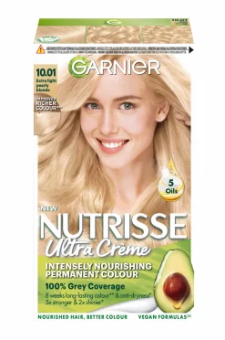Garnier Hårfarve>Nutrisse Ultra Créme 10.01 Extra Light Pearly Blonde