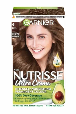 Garnier Hårfarve>Nutrisse Ultra Créme 6 Dark blonde