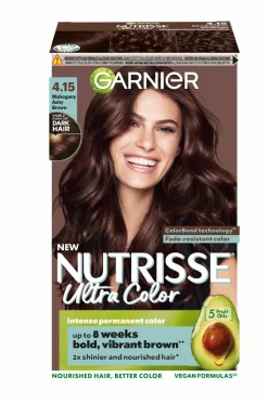 Garnier Nutrisse Ultra Color 4,15 Mahogany Ashy Brown