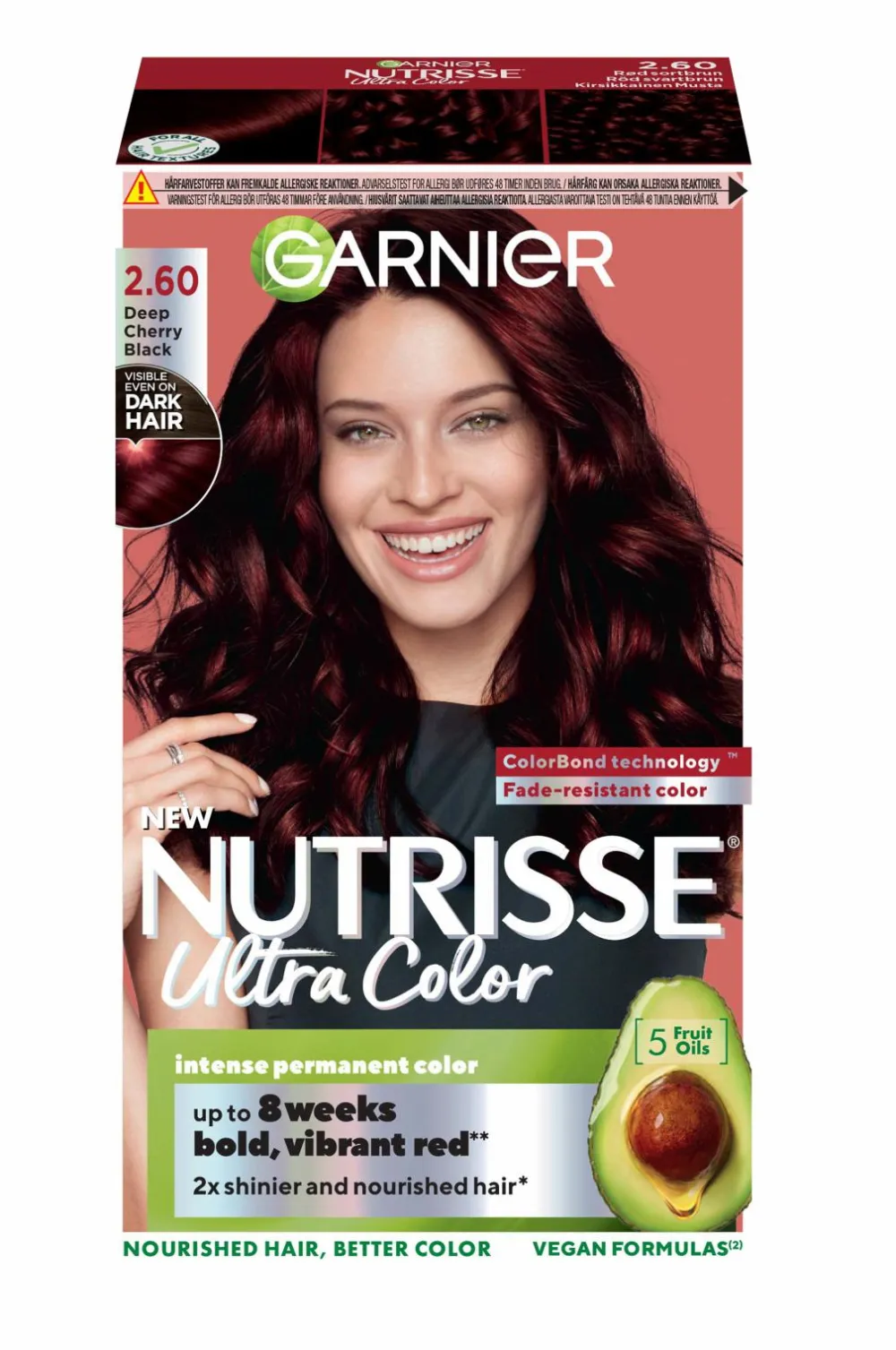Garnier Nutrisse Ultra Color 2,60 Deep Cherry Black Sale