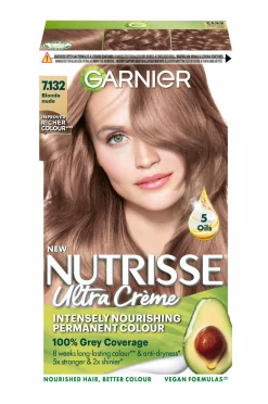 Garnier Hårfarve>Nutrisse Ultra Créme 7.132 Blonde Nude
