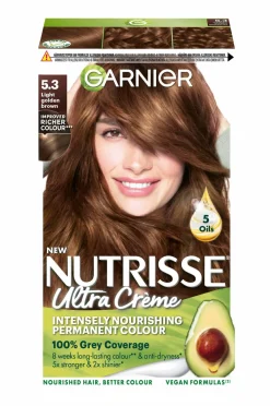Garnier Nutrisse Ultra Créme 5.3 Light Golden Brown New