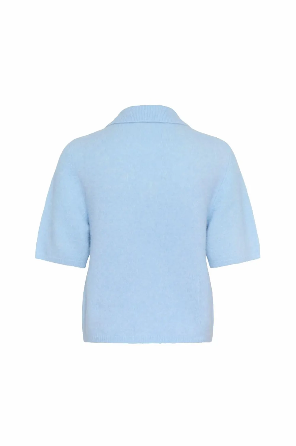 Gestuz Pullover GZalpha ss Polo Centaurea mélange Outlet