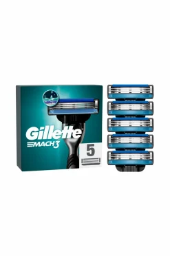Gillette Barbering|Barbering>Barberblad Mach3 – 5 stk No color