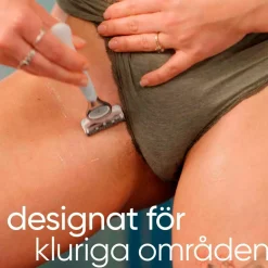 Gillette Barberblade - 4 stk. Venus Pubic Hair & Skin No color Outlet