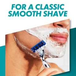 Gillette Barbering|Barbering>Barberkniv Mach3 Turbo med 2 barberingsbadekar No color