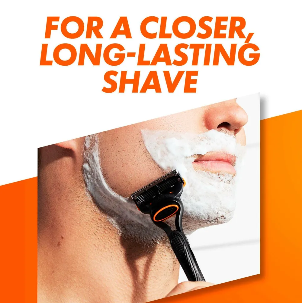 Gillette Barbering|Barbering>Barberkniv Fusion med 2 barberblade No color