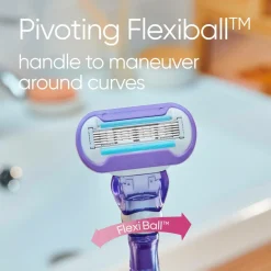 Gillette Hårfjerning>Barberkniv Deluxe Smooth Swirl med 3 barberblade No color