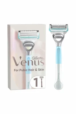 Gillette Hårfjerning>Barberkniv Venus Pubic Hair & Skin Razor med 1 barberblad No color