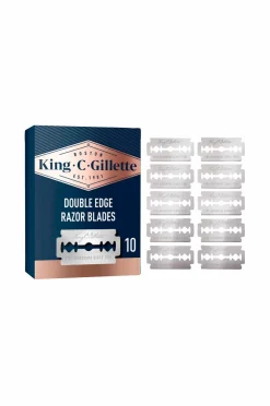 Gillette Barbering|Barbering>Dobbeltsidet sikkerhedsbarberblad - 10 stk. No color