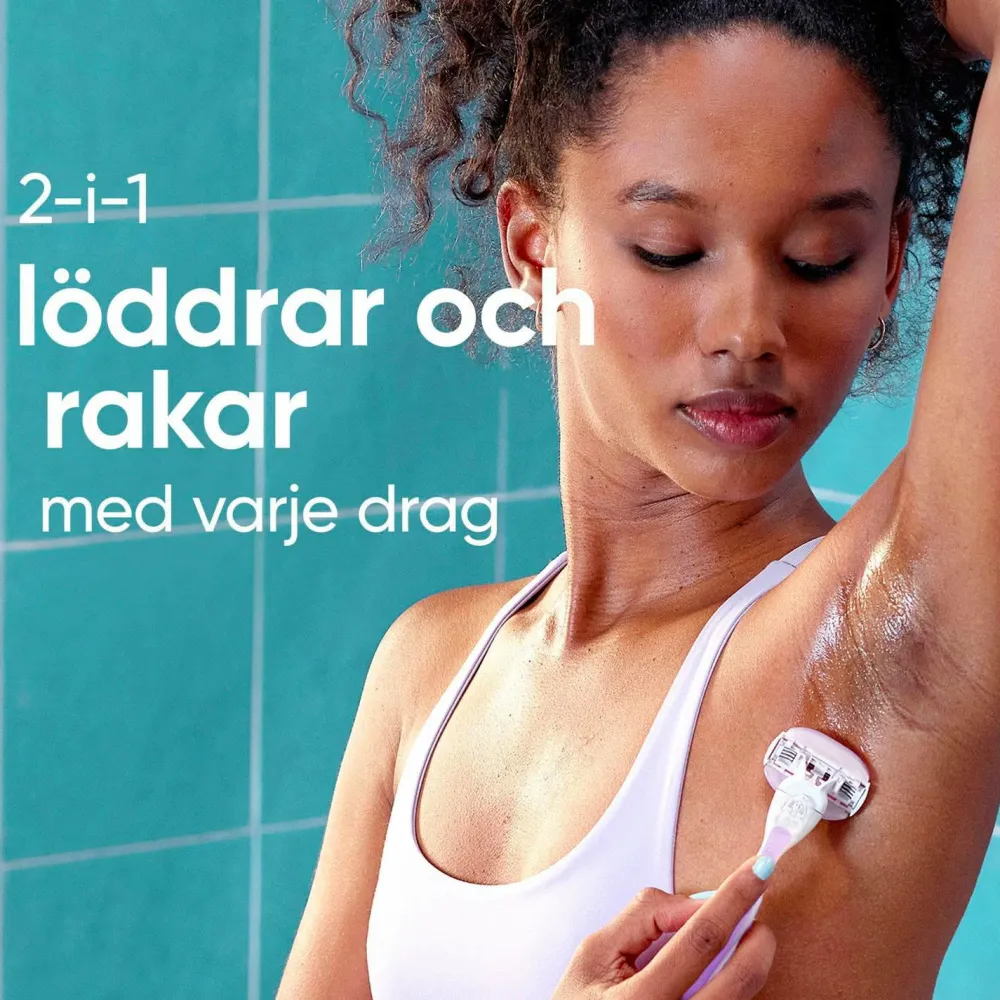 Gillette Hårfjerning>Udjævningsplan Comfortglide Breeze + 2 barberblade No color