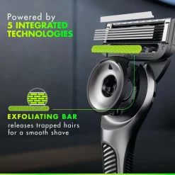 Gillette Udjævningsplan Labs + 2 barberblade, magnetisk stativ og rejseetui No color