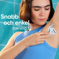 Gillette Hårfjerning>Udjævningsplan Smooth Sensitive + 2 barberblade No color