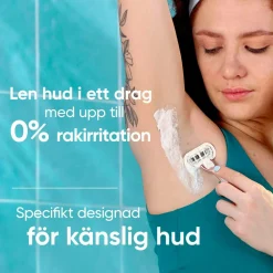 Gillette Udjævningsplan Pro Smooth Sensitive + 1 barberblad No color Discount