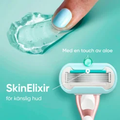 Gillette Udjævningsplan Pro Smooth Sensitive + 3 barberblade No color Sale