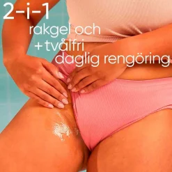 Gillette Venus Satin Care Cleanser + Shave Gel 190 ml No color Hot