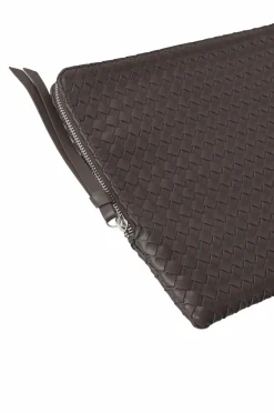 Gina Tricot Computertaske Braided Laptop Case Brun Online