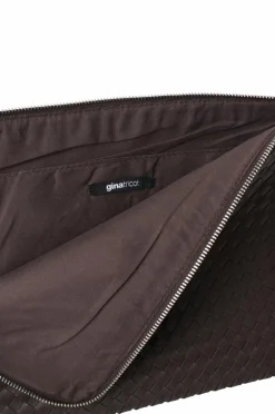 Gina Tricot Computertaske Braided Laptop Case Brun Online