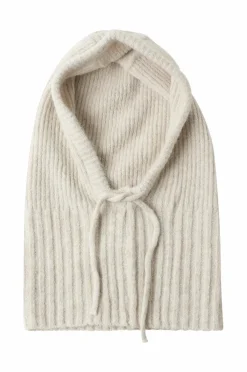 Gina Tricot Huer>Elefanthue Big Knitted Balaclava Creme (1263)