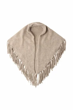 Gina Tricot Tørklæder & Halstørklæder>Halstørklæde Triangle Beige melange (1186)