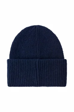 Gina Tricot Hue Rib Beanie Navy Sale