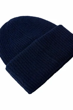 Gina Tricot Hue Rib Beanie Navy Sale