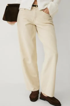 Gina Tricot Jeans Baggy Barrel Butter yellow (2076) New