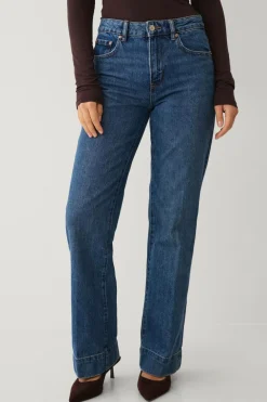 Gina Tricot Jeans>Jeans Scandi Straight Blue