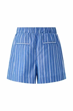 Gina Tricot Shorts>Shorts Poplin Blue/stripe