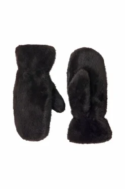 Gina Tricot Handsker & Vanter>Vanter Faux Fur Dark brown (7180)