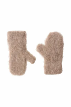 Gina Tricot Handsker & Vanter>Vanter Premium Alpaca Beige melange (1186)