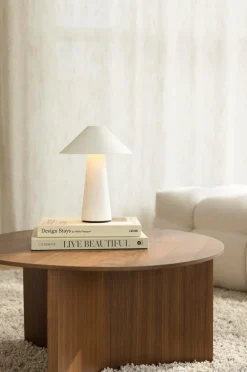 Globen Lighting Genopladelige Lamper>Bærbar bordlampe Cannes IP44 Hvid