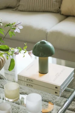 Globen Lighting Genopladelige Lamper>Bærbar bordlampe Buddy IP44 Grøn