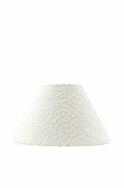 Globen Lighting Lampeskærm Iris 20 Cremehvid bouclé Outlet
